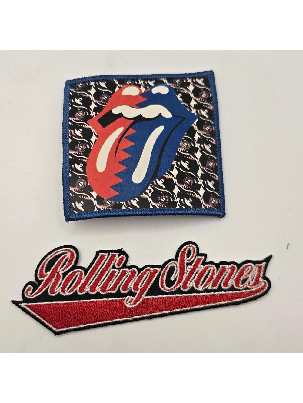 Vintage rolling stones patches